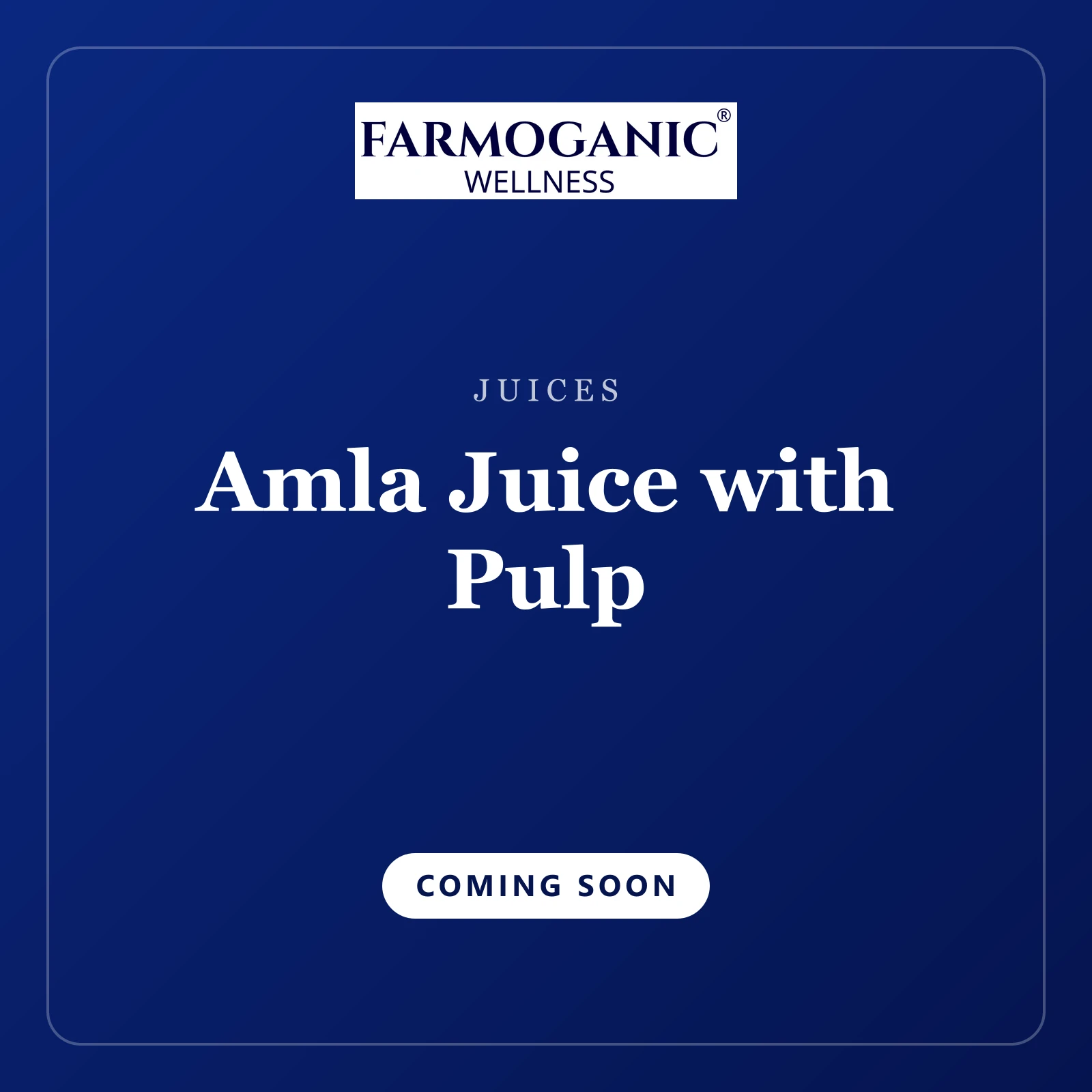 Amla Juice with Pulp — coming soon