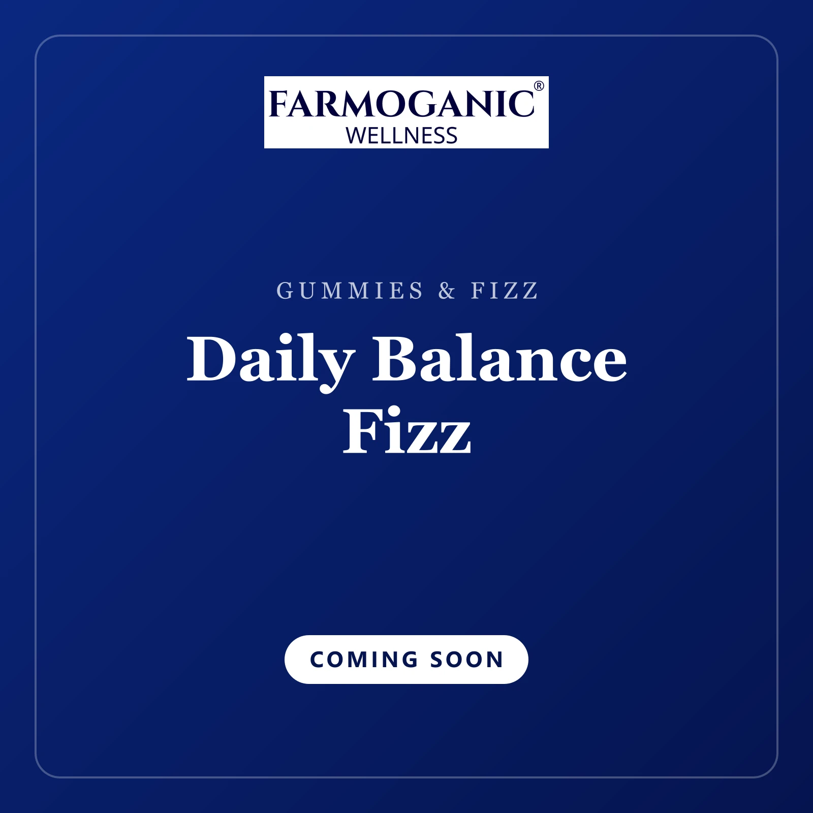 Daily Balance Fizz — coming soon