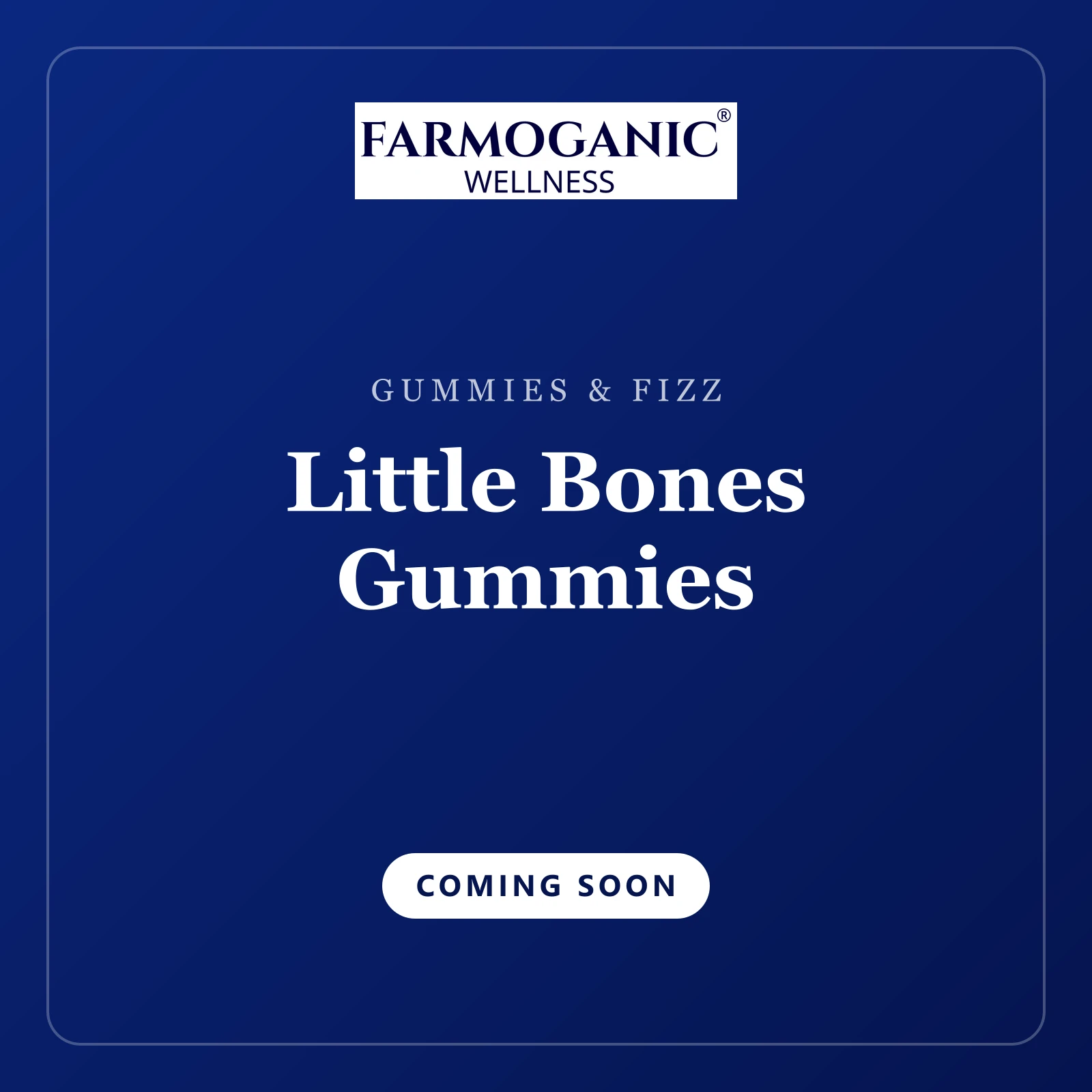 Little Bones Gummies — coming soon