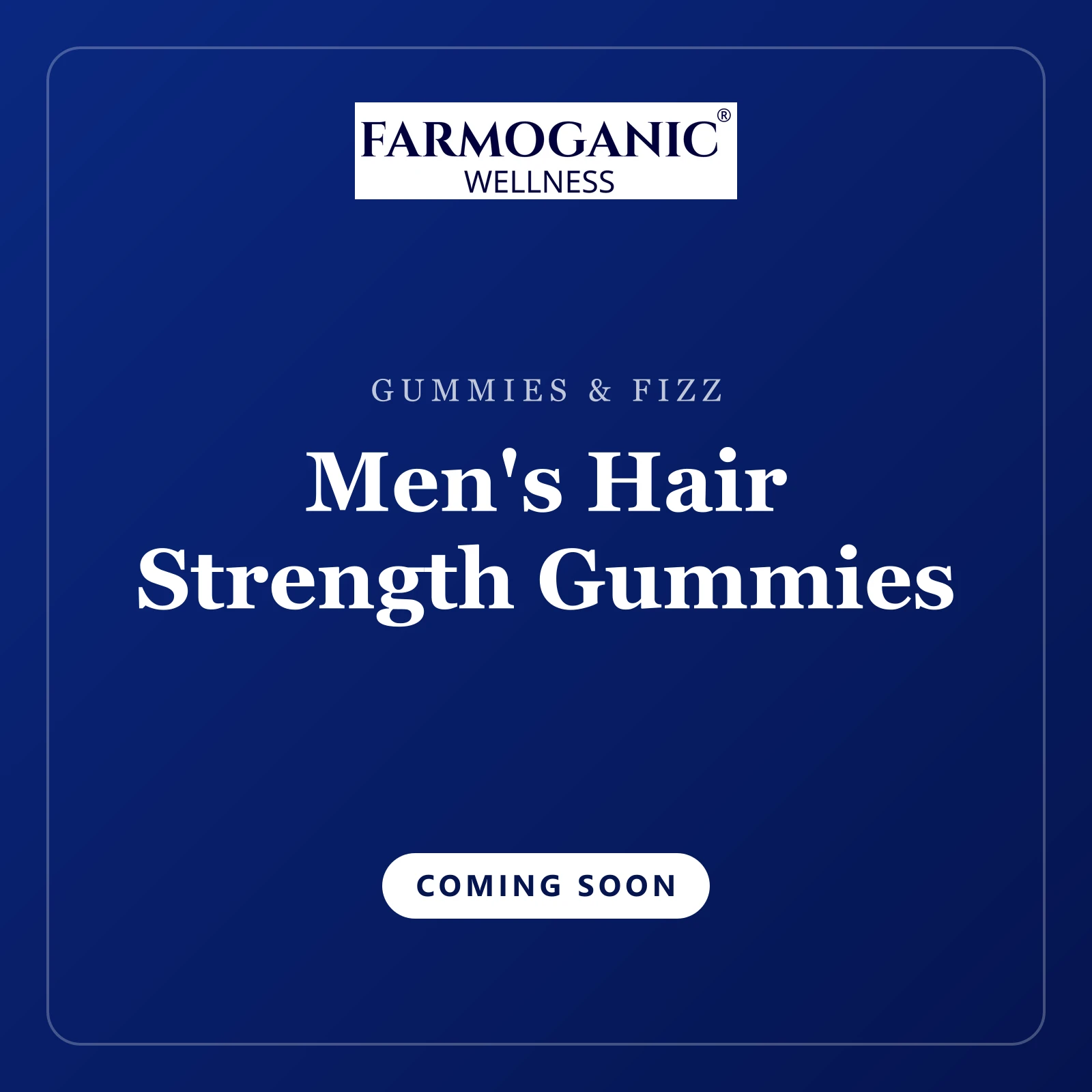 Men's Hair Strength Gummies — coming soon